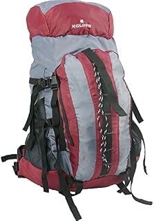 Hiking Backpack 52L Travel Daypack with Aluminum Frame for Climbing Camping Mountaineering