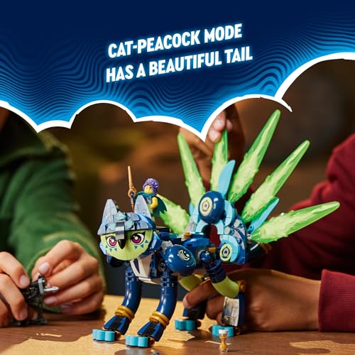 Image of LEGO DREAMZzz Zoey and Zian The Cat-Owl, TV Show Inspired Animal Toy Building Set for Kids, Toy for Girls and Boys Ages 9 Years Old and Up, 71476