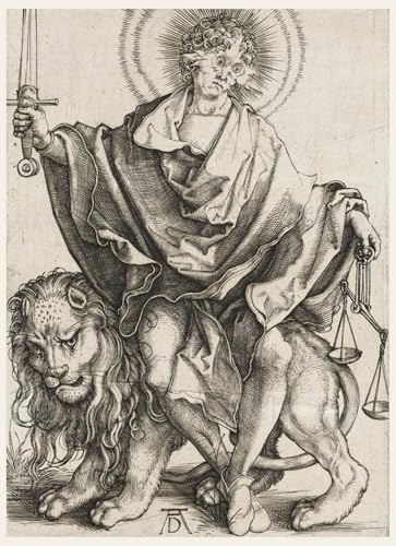 Tableau sur toile Justice de Dürer pour chambre à coucher 60x90