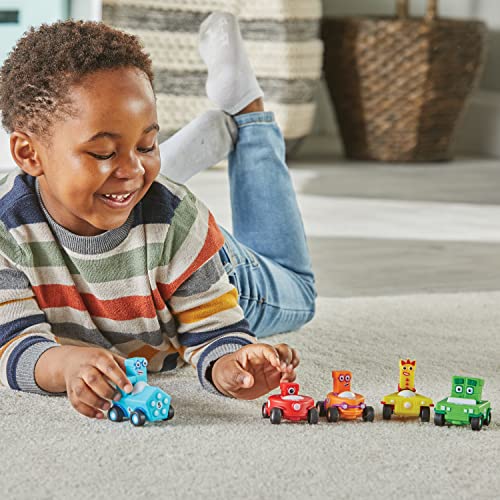 hand2mind Numberblocks Mini Vehicles, Race Car Toys, Toy Vehicle Playsets, Play Figure Playsets, Small Figurines for Kids, Number Toys, Counting Toys, Math Toys for Kids 3-5, Birthday Gifts for Kids - Image 7