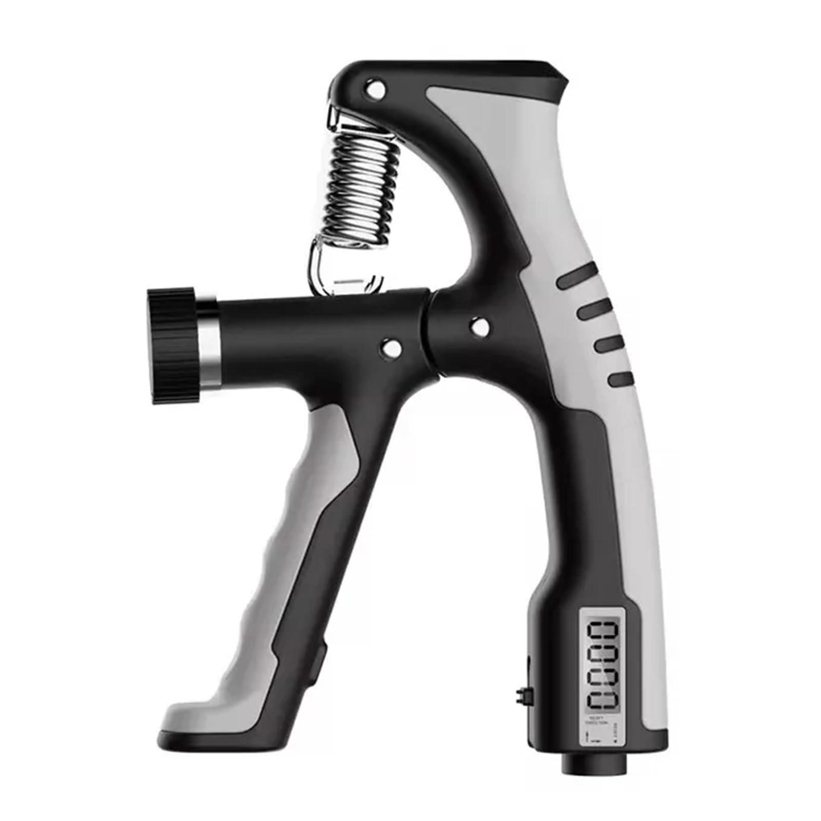 FLYIODFCXV Wrist trainer, 5-120kg Hand Strengthener Adjustable Muscle Recovery Fitness Strength Exercise Handgrip(Elec 10-100Kg-D2)