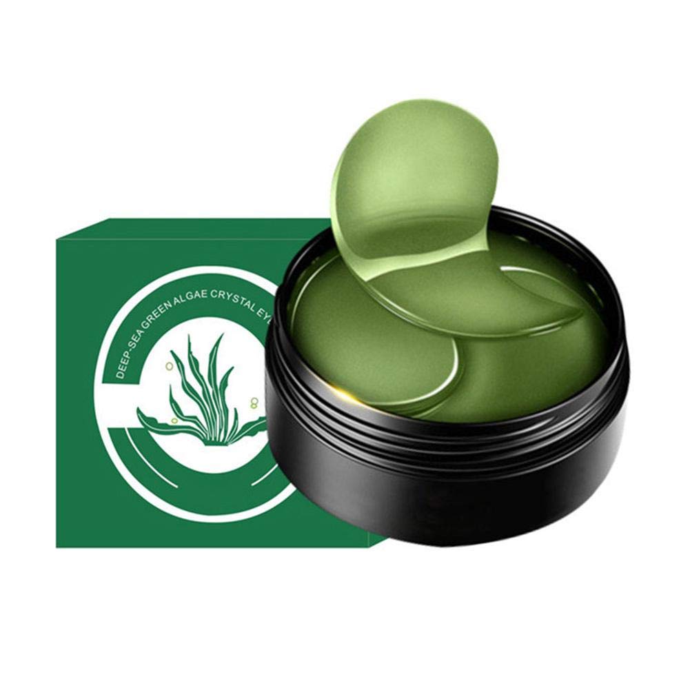 Download Ahomi 60pcs Box Deep Sea Green Algae Crystal Eye Mask Collagen Gel Eye Patches Amazon Ae PSD Mockup Templates