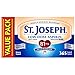 St. Joseph Enteric Safety Coated Aspirin 81mg, 365 Count