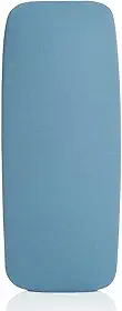 Lençol de Berço com Elástico Azul Bebê – Tecido Soft 100% Algodão – Para Colchão Padrão Americano até 70x130x12cm – Conforto e Praticidade