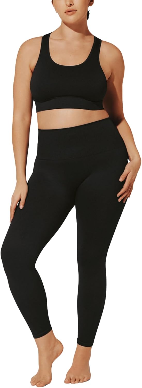 Thirdlove Flex Seamless Compression Legging, High Rise Activewear for Women, Perfect for Gym, Yoga, Pilates, or Running image 2