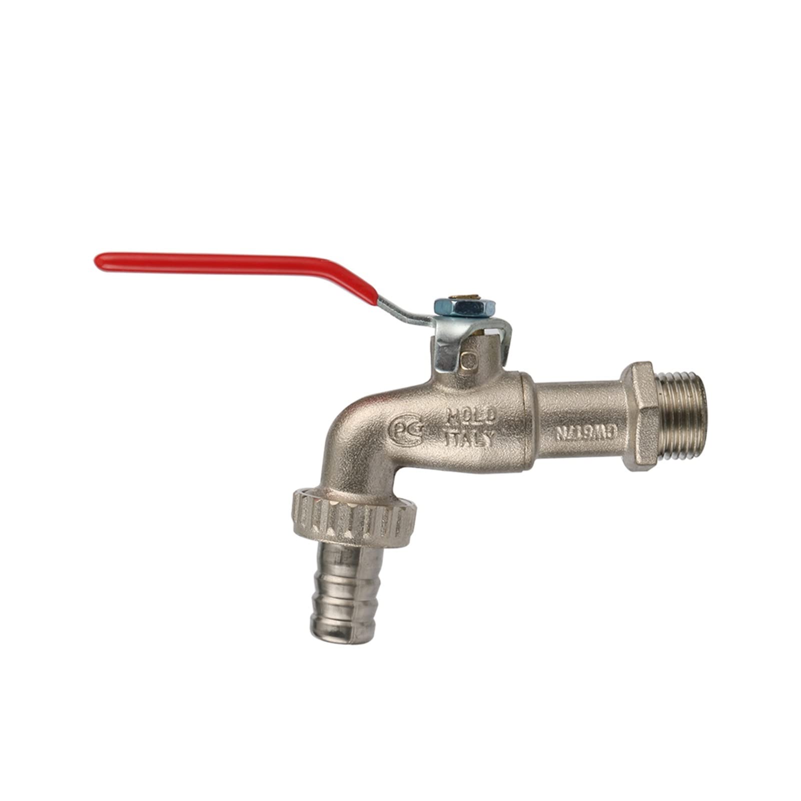 Valvola G1/2 Filettatura Maschio a 15mm Interfaccia Tubo Intercettazione Valvola a Sfera Aria Acqua Olio Gas Controllo del Flusso Raccordi Idraulici Interruttore for Tubi