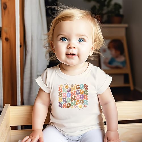 Groovy Broncos School Spirit Shirt for Game Day Apparel for Adults and Kids3