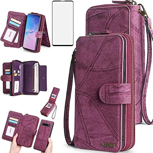 Asuwish Phone Case For IPhone 16 6.1 Inch Zipper Wallet Detachable Cell - View #10
