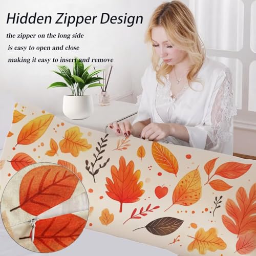 Taie de traversin 40x120 cm beige pour sublimer le canapé du salon ou le lit