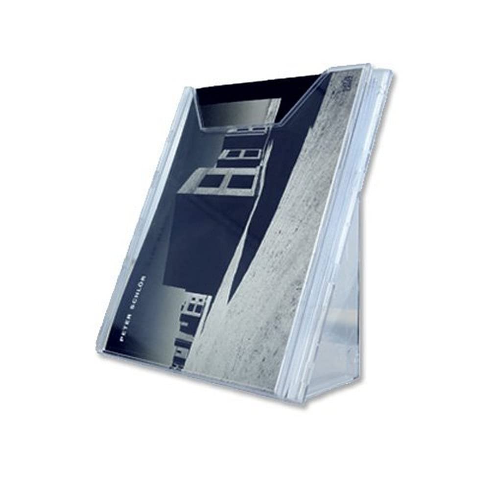 Durable 857819 Pojemnik na ulotki Combiboxx A4, opak. 1 sztuka, przezroczysty.