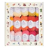 DMC ハッピーコットン詰め合わせ糸ボックス - 30枚