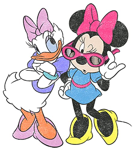 Disney Characters Just Girl's Solid Crew Tee2