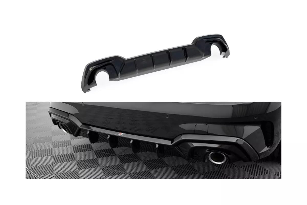 Maxton Design Heckdiffusor für BMW 3er M-Paket G20 / G21 Hochglanz schwarz