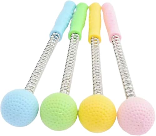 Herramienta de golf 4 unids silicona masaje bola palo espalda picazón rascador manual barra de masaje manual herramientas de masaje manual