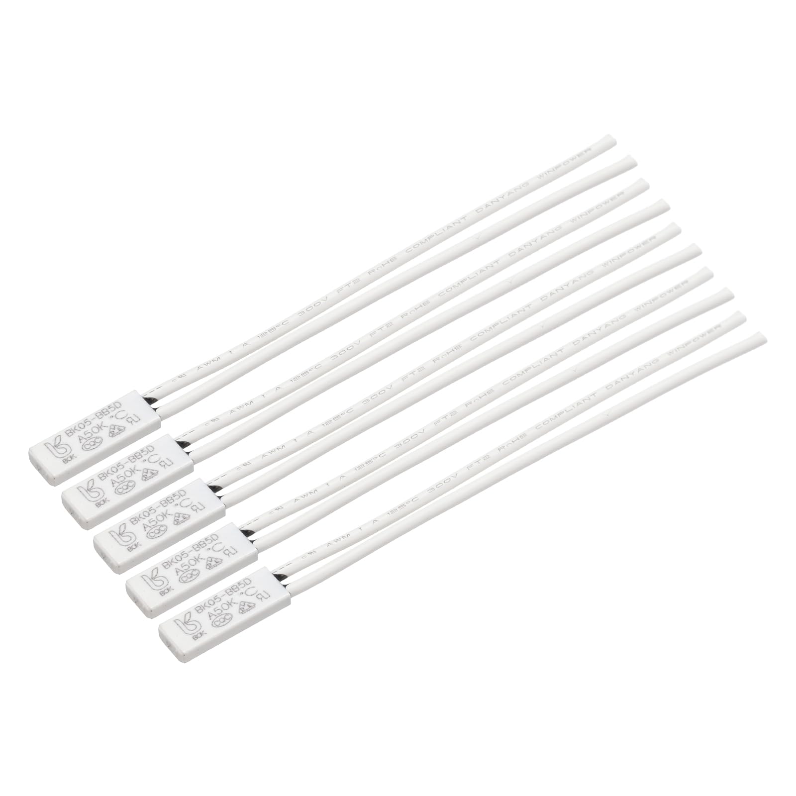 QUARKZMAN KSD9700 Thermoschalter 30°C NO 250V 2A – 5 Stück Temperaturregler Für Mikrowellen, Backöfen & Co.