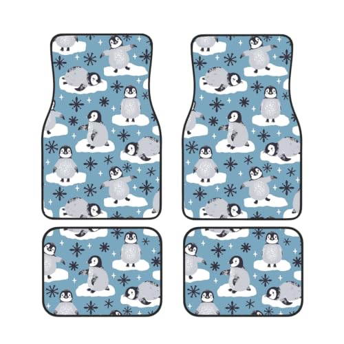 Alfombrillas de coche de neopreno juego de alfombrillas antideslizantes invierno accesorios