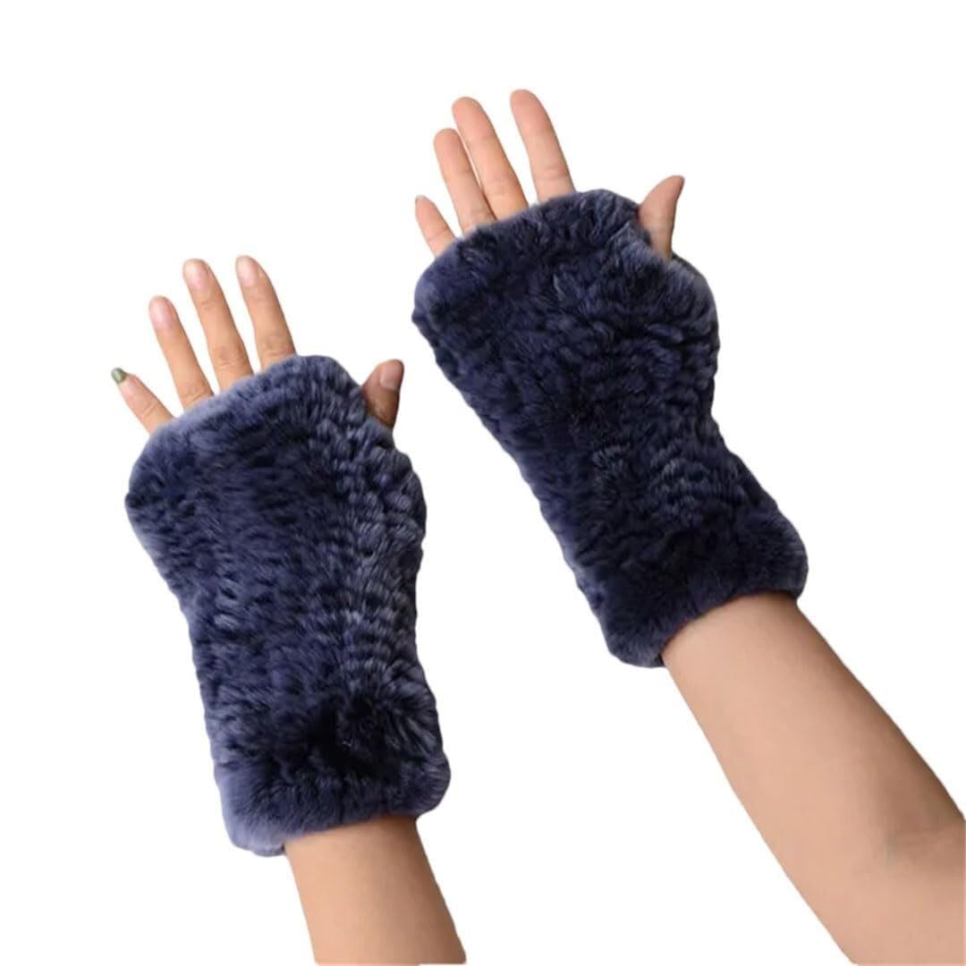 Guantes Térmicos Exterior Guantes De Felpa Suaves Elásticos Con Dedos Rocío Cálidos Y Muñequeras Otoño E Invierno For Mujer Invierno