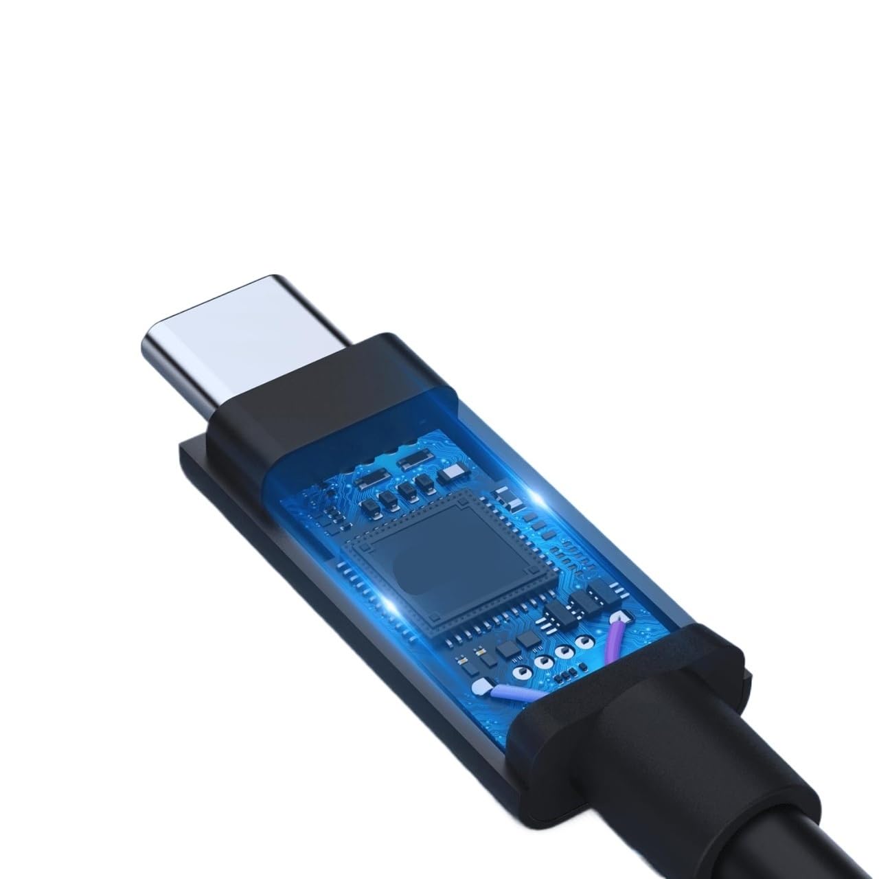 Cable USB C a USB C de 240 W, pantalla 8K/4K/40 Gbps (0,5 m)