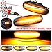 MKptopia 1 paio Luce di segnalazione di direzione LED lampada indicatore parafango laterale dinamico per Fiat Doblo Panda Idea Stilo Fiorino Multipla Punto Qubo Linea Musa