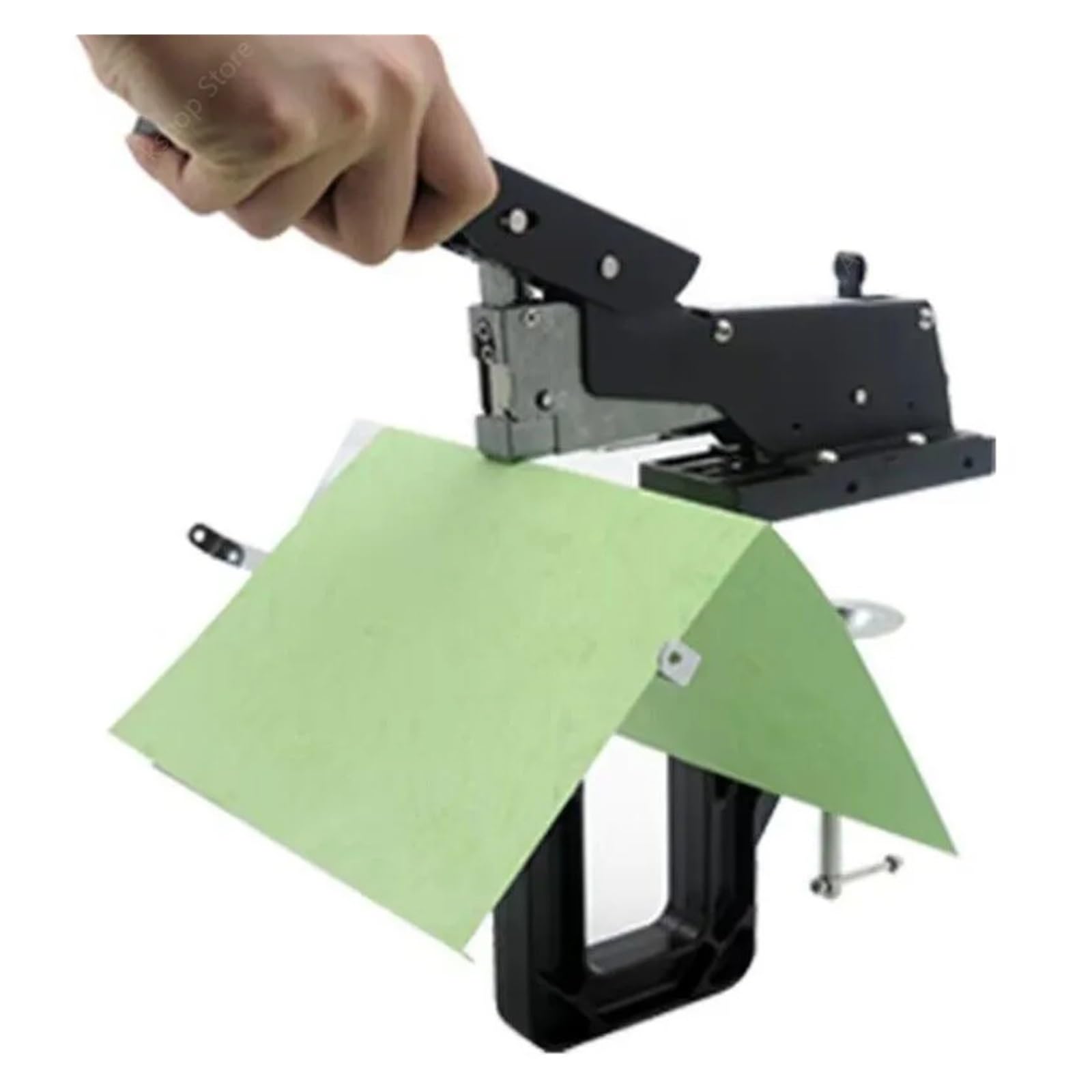 Agrafeuse d'équitation 2 en 1, agrafeuse manuelle for manuels scolaires, épaisseur de reliure 60 feuilles