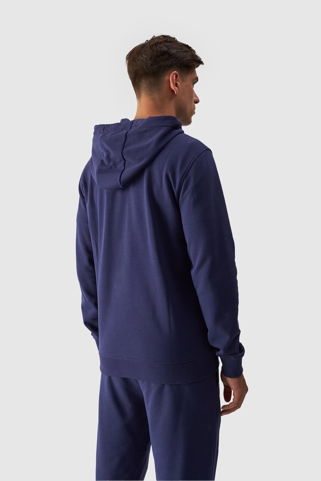 BLUZA 4F MĘSKA SPORTOWA Z KAPTUREM DRESOWA ROZPINANA
