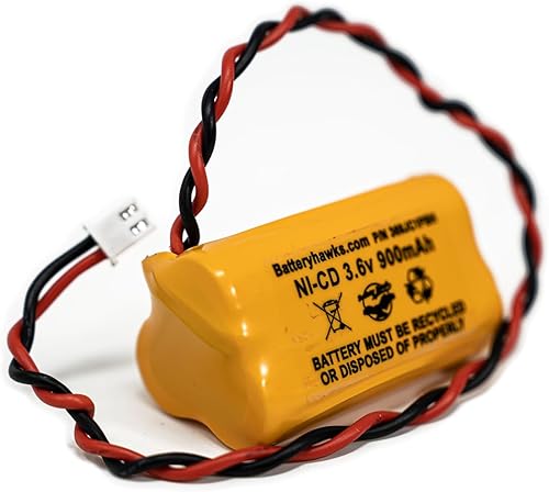 Miniatura 8 de AA900MAH 6200-RP 3.6v 900mAh Reemplazo de batería Señal de salida Luz de emergencia NiCad 6200RP OSA230 253799 LEDR-1