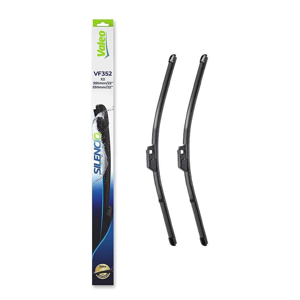 Valeo Silencio Flat Blade Set Silecek Seti Mercedes C Serisi W203 (2002-2007), CLC Serisi CL203 (2009-2011) (550+550 MM) 574307