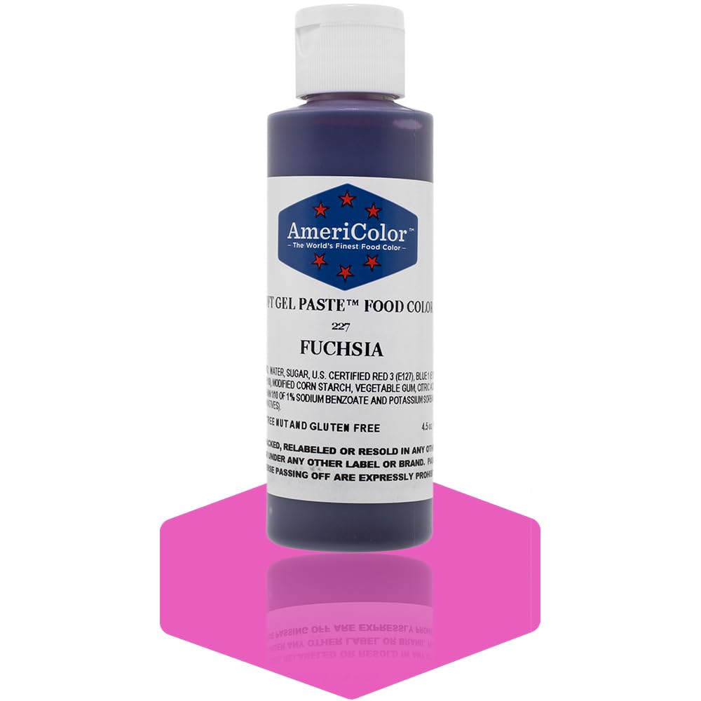 AmeriColor Soft Gel Paste 4.5 oz Fuchsia