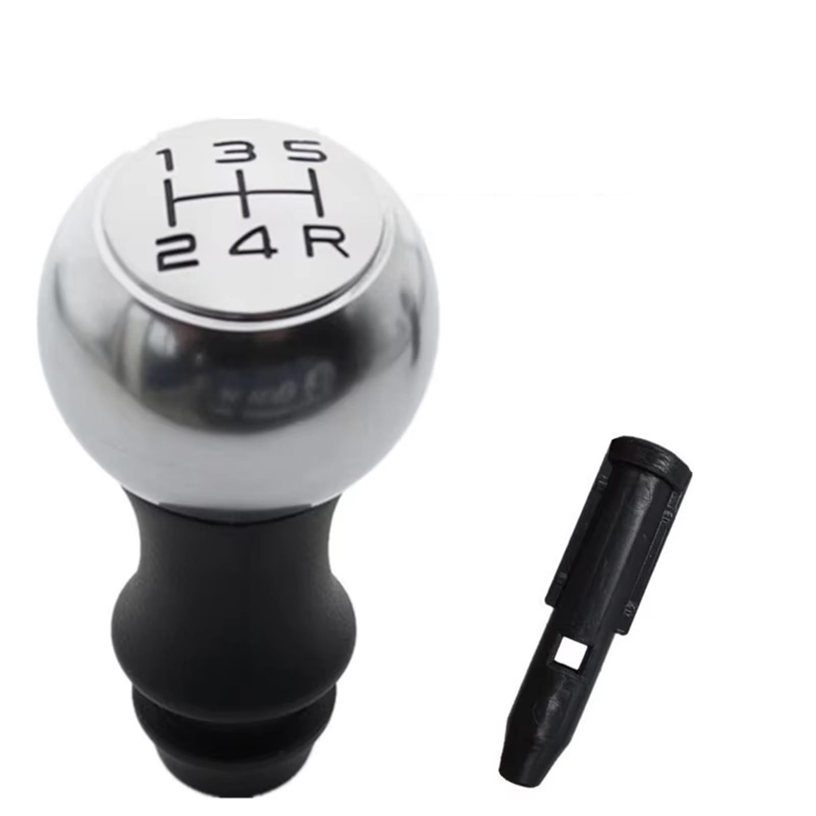 Wsbojxth One Color Gear Stick Compatible With Citroen For Sega C4l For Senna C2 For Elysee C3-Xr For Picasso C4 For Triumph 5 Speed Gear Shift Knob Boot Sleeve Adapter(Gear Knob And Adapte)