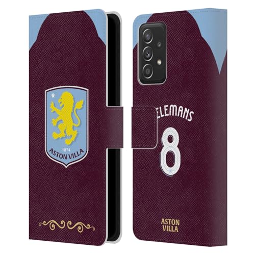 Protégez votre Galaxy A52 Étui Portefeuille Aston Villa Anti-Choc