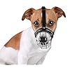 BronzeDog-Wire-Basket-Dog-Muzzle-Jack-Russell-Terrier-Metal-Leather-Adjustable-Puppy-Small Dog Muzzle for Jack Russell Terrier