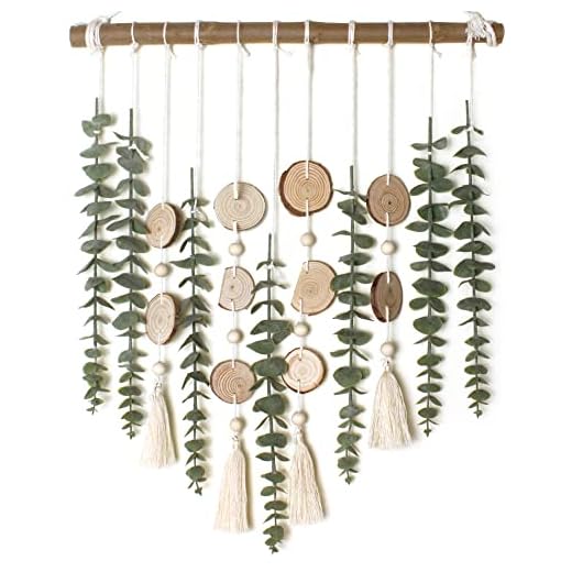 Faux Eucalyptus Wall Decor by BohoRustic