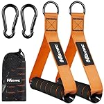 HOXWC Cable Handles Gym Equipment, Heavy Duty Resistance Band Handles, Replacement Exercise Handles for Cable Machine, Pulley System, Strength Trainer, Pull Down Workout, Home Gym Cable Attachments