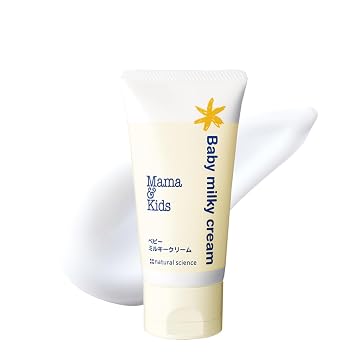 Mama & Kids Baby Milky Cream 2.65 oz 75g Face Cream Hypoallergenic Skin Cream
