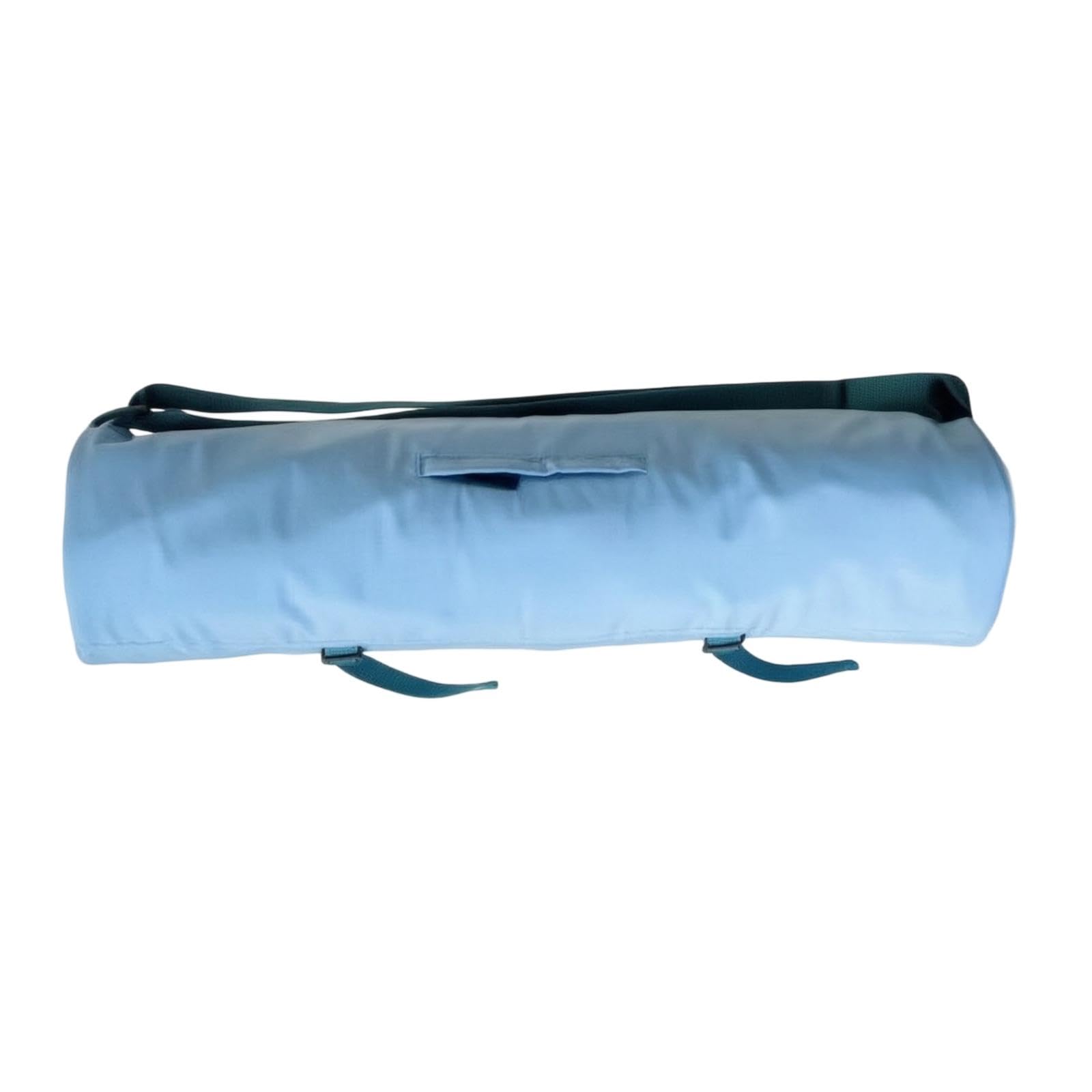 Exercise Mat Simple to Carry to Carry Exercise Mat Bag with Pockets Adjustable Duffel for Yogis, Commuters, Fitness Classes, Gym Blue-image-15