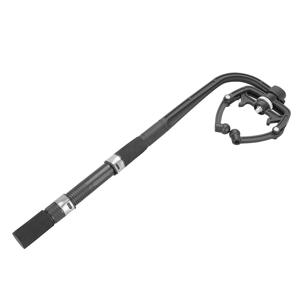 UKCOCO Angelschnurspuler Angelschnur Aufwickelsystem aus PVC Schwarz für Stabile Wicklung und Einfaches Aufsetzen Baitcasting Rollen und Rollen für Outdoor Einsatz