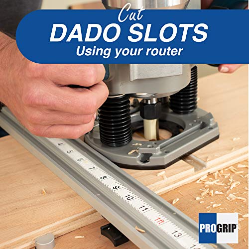 Image of ProGrip Straight Edge Clamp Ideal for Cutting Large Sheets of Plywood and Dado Slots