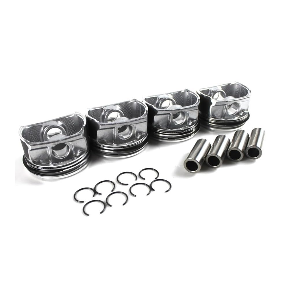 11257566019 Pistone e fasce elastiche for motore R55-R61 N14 2006-2016 e componenti Parti del pistone 4 pezzi