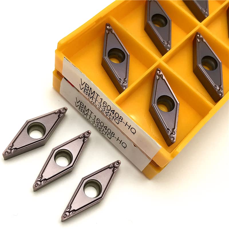 10 piezas VBMT160404 VBMT160408 Fresas Carburo para Torno miniatura 1