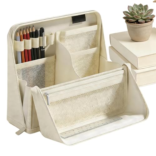 Trousse à crayons de grande capacité – Sac à stylos étanche et portable, organiseur à poignée | Rangement polyvalent Durable pour crayons, pochette spacieuse de grande capacité, conception facile à tr