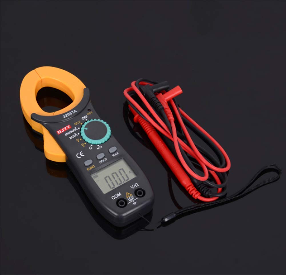 JF-XUAN Handheld Desktop Large Screen Anti-Burning Electrical Instrumentation Clamp-Type Ammeter Multimeter Digital Multimeter