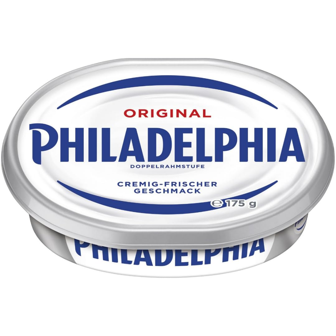 Philadelphia Frischkäse Klassisch Frischkäse 175 gramm x 4 STÜCK [Frischegarantie]