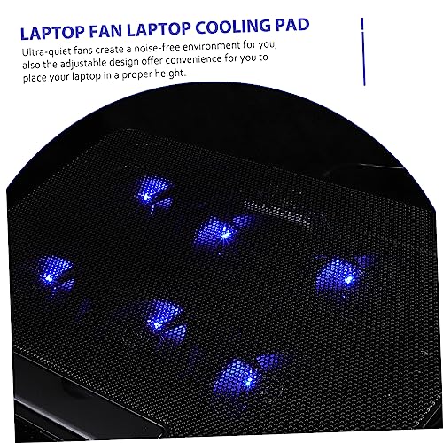 Base refrigerante para laptop con ventiladores silenciosos miniatura 2