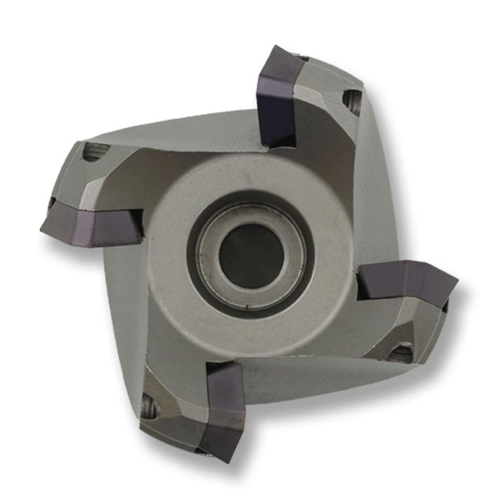 KM12-63-22-4T 45 Grad 63 mm CNC-Bearbeitung Edelstahl Procseeing Planfräser