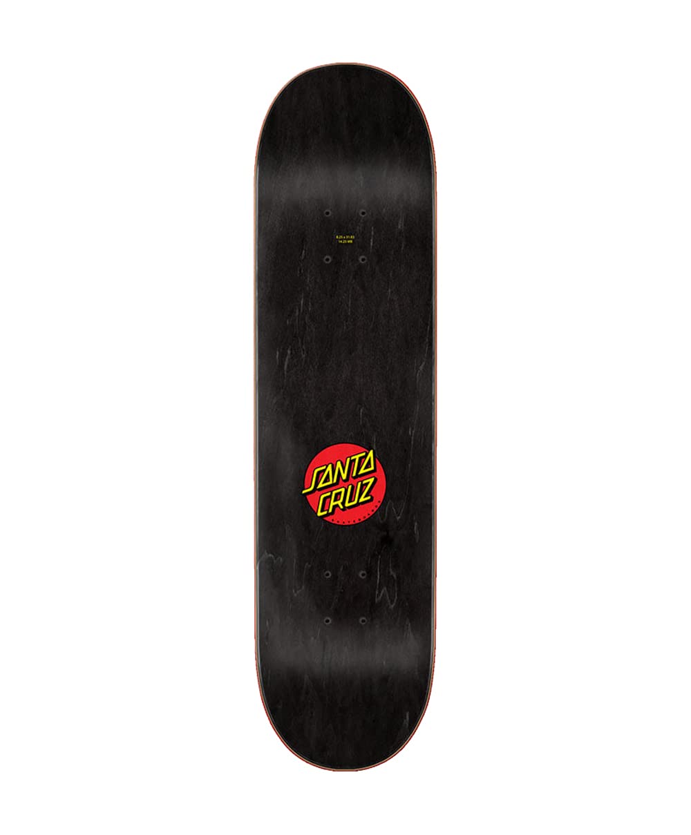Santa Cruz Tabla de Skate de 8.25" x 31.8" - Classic Dot