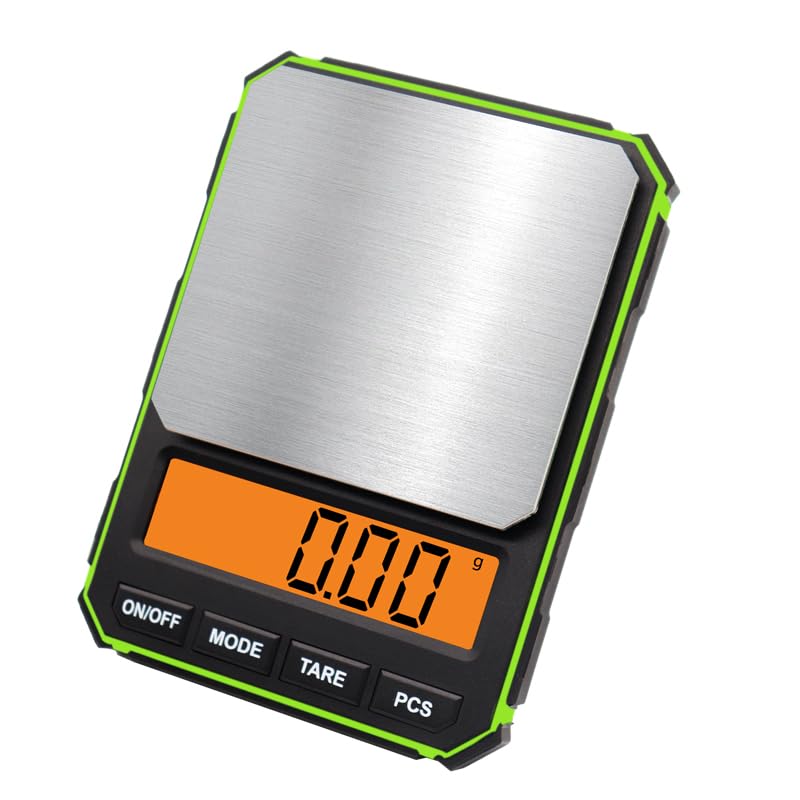 Image of ATOM A 420 Digital Pocket Weighing Scale with 600gmx0.01g Capacity Precision Mini Weight Machine For Jewellery, Precious Gems with Tare & Counting Function. A 100 Series