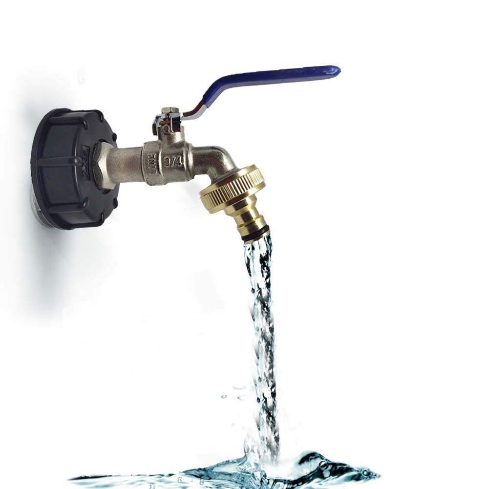Do złączy domowych do ogrodu Irr 3/4 Cal Adapter Adapter kran drut IBC Adapter zbiornika Tap wymiana złącza montaż zaworu