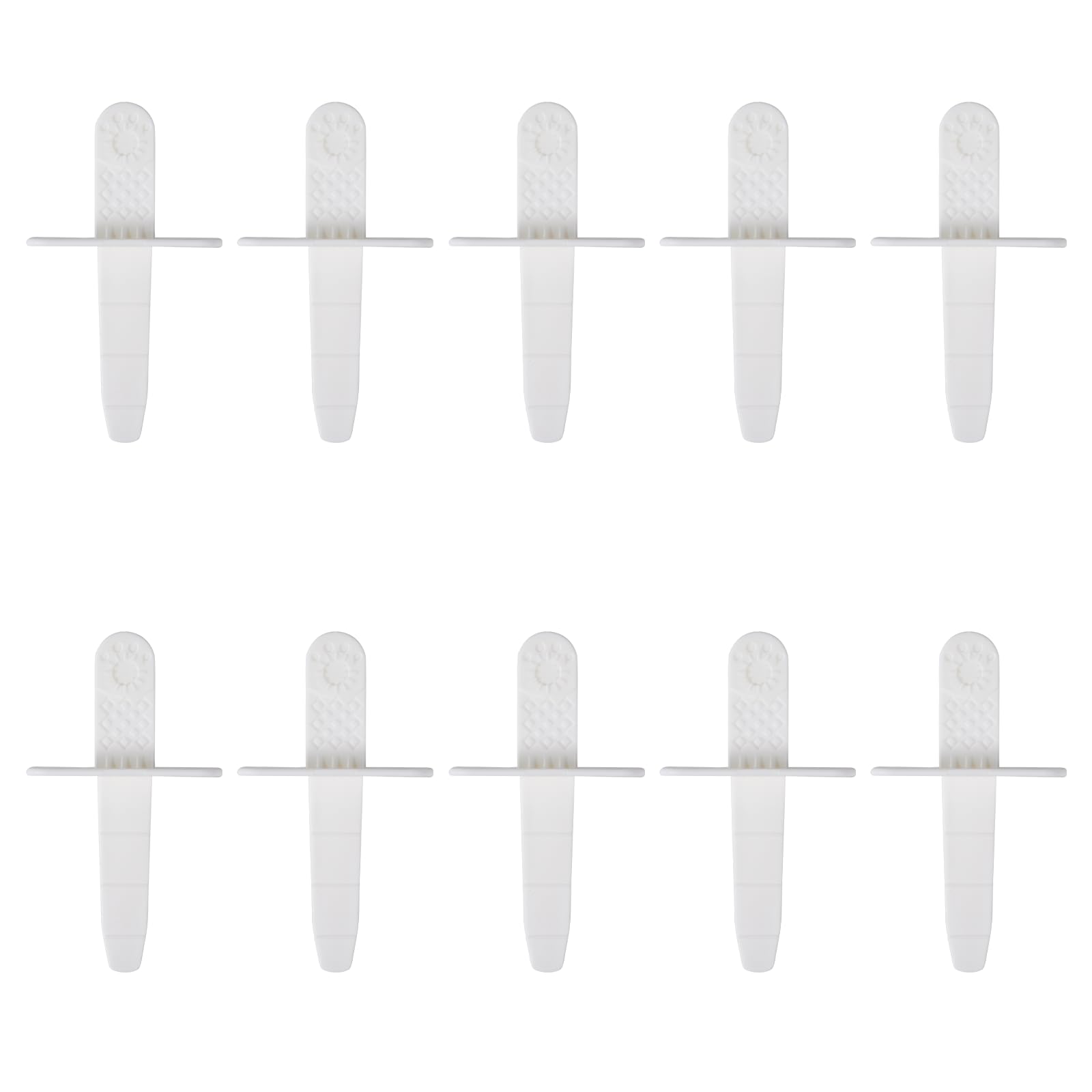 Photo 1 of 10 PCS Reusable Ice Pop Sticks – Compatible with 10-Cavity Miaowoof Popsicle Molds, Plastic Sticks for Homemade Popsicles, Food-Grade & BPA-Free