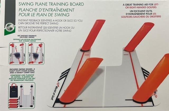 JEF WORLD OF GOLF Swing Plane Training Board