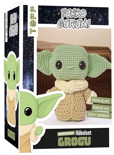 Kit de crochet Grogu pour activité créative à la maison lors des après-midis cocooning